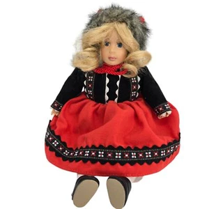 Teenie Friends Karin Norwegen Puppe 10 Zoll Dolls of the World skandinavisches Sammlerstück - Bild 1 von 6