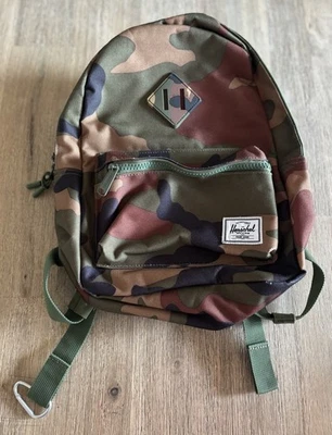 Herschel Supply Co Backpack Heritage Youth Camo Camouflage Lined Classic Kids - image 1 of 4