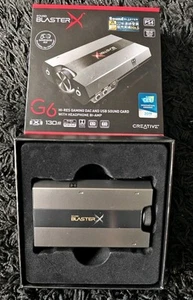 Creative Sound BlasterX G6 - Carte son DAC et USB - Photo 1/11