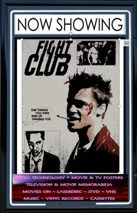 Fight Club 1999 Action Pic with Brad Pitt ReproCanvas Poster40 x 60cm Free Post - Bild 1 von 9