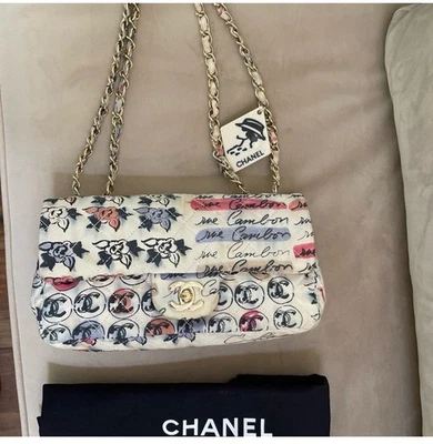 Authentic!CHANEL Vintage Flap Bag - Image 1 of 4