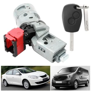 New Ignition Lock Barrel Starter Switch With Key 7701208408 Fit For - Picture 1 of 15