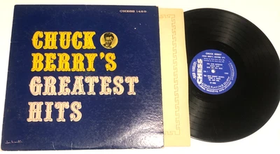 Chuck Berry Chuck berry's Greatest Hits Lp early blue label 1964 G+ - Image 1 of 4