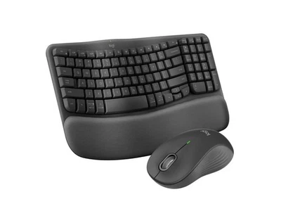 Logitech Wave Keys MK670 Combo, Wireless Ergonomic Keyboard with Signature M550 - Image 1 of 4