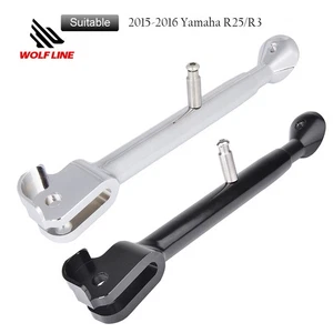 Adjustable Kickstand Foot Support Side Stand For Yamaha R25 R3 MT 03 2015-2022 - Picture 1 of 13