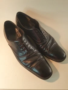 *Need Laces Salvatore Ferragamo Herren Halbschuhe Größe 7,5 D schwarz UG39709 P15 - Bild 1 von 19