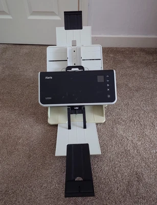 Kodak Alaris S2050 high speed USB A4 scanner with PSU and USB cable - Image 1 of 4