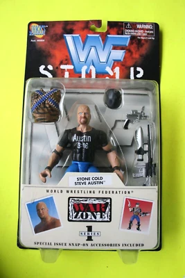 Wrestling Figure WWF STOMP. STEVE AUSTIN.     (FREE SHIPPING) - Image 1 of 2
