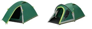 Tienda abovedada Coleman Kobuk 2-4 personas tours camping dormitorio oscuro - Imagen 1 de 7