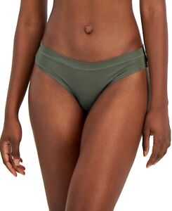 Alfani Women's Ultra Soft Rayon Bikini Panty Underwear, Olive Dusk, Medium
