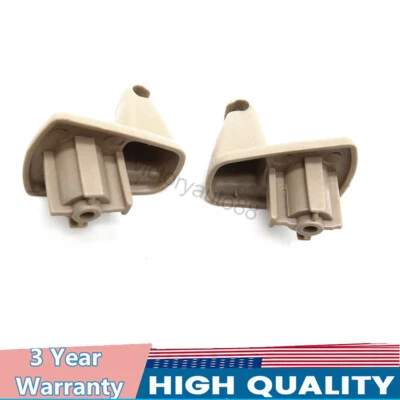 2x Para Chrysler 300 Dodge Charger Magnum Parasol Soporte Gancho Clip 1EJ51BD1AA Foto 1 de 4