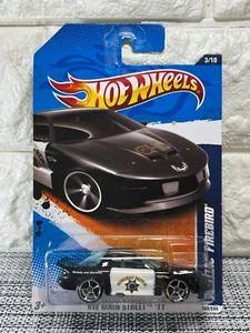 Hot Wheels HW Main Street '11 3/10 Pontiac Firebird 163/244 Police Black/White - Picture 1 of 4