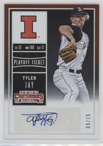 2015 Panini Contenders College Playoff Ticket /15 Tyler Jay #7.2 Auto