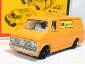 DINKY MODEL No.412 BEDFORD CF AA VAN ( DARK YELLOW VERSION ) MIB - Picture 1 of 17