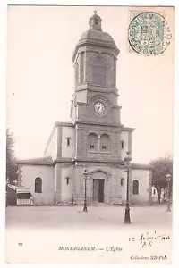 CPA ALGERIE - MOSTAGANEM - L'EGLISE - 1906 - Imagen 1 de 1