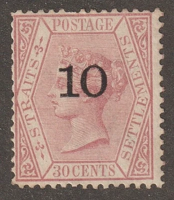 EDSROOM-18104 Straights Settlements 24 H 1880 Victoria CV$325 - Image 1 of 2