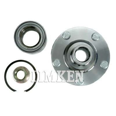 Conjunto de cojinete de rueda y buje delantero Timken para Nissan Máxima 2000-2008 tracción delantera Foto 1 de 4
