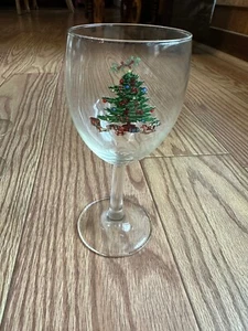 LUMINARC NOEL CALICE ACQUA VINO CALICE VETRO CALICE ALBERO DI NATALE 7" ALTEZZA 10,5 OZ - Foto 1 di 3