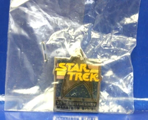 Vintage Star Trek - 25 Aniversario Película Maratón - Prendedor Solapa NUEVO - Imagen 1 de 2