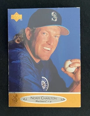 1996 Upper Deck - #203 Norm Charlton - Image 1 of 2