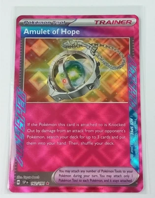 Amulet Of Hope 162/191 Surging Sparks Holo Rare Trainer Pokémon Card 2024 - Image 1 of 4