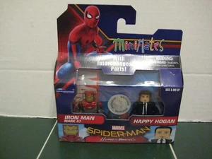 Conjunto exclusivo de Marvel Minimates Iron Man Mark 47 y Happy Hogan - Imagen 1 de 1