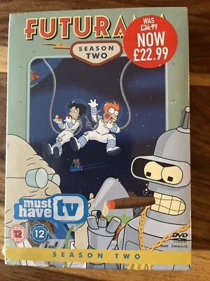 FUTURAMA COMPLETE SERIES 2 DVD 2nd Second Season Two Brand New Sealed UK - Image 1 of 4