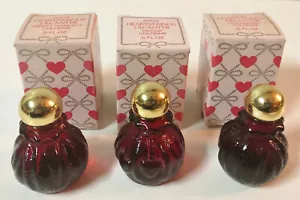 3 Decanter Vintage Avon Heartstrings Occur Moonwind Sweet Honesty Colonia NOS - Foto 1 di 1