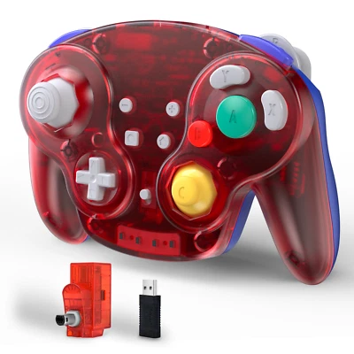 Wireless NGC Controller Gamepad Joystick for Nintendo GameCube Switch Console PC - Image 1 of 4