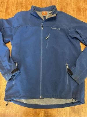 Chaqueta Merrell Full Zip Select Dry Wind Grande Poli/Nylon-Azul Foto 1 de 4