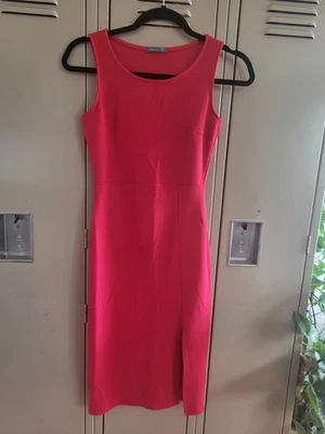 Vestido marca soprano para dama, talla pequeña. Color rojo Foto 1 de 4