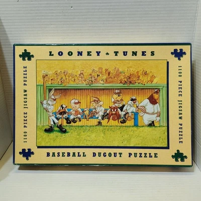 Rompecabezas de béisbol vintage LOONEY TUNES - 1100 piezas, 24x36 pulgadas Foto 1 de 4