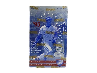 Caja de pasatiempos de béisbol Donruss Serie 1 1995 Foto 1 de 2