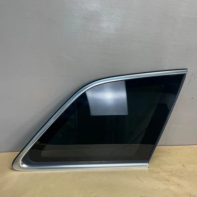 2017-2025 AUDI Q7 SQ7 REAR RIGHT PASSENGER SIDE QUARTER WINDOW GLASS PANEL OEM - Image 1 of 4