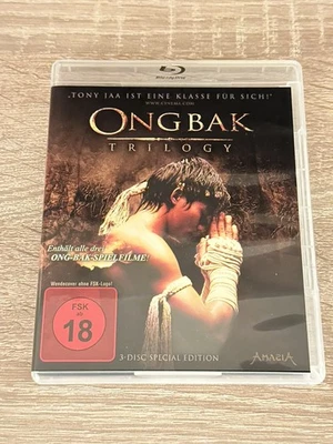 ONG BAK Trilogy (3 Blu-Ray Filme) Rar Rarität Selten *Zustand Wie Neu* - Bild 1 von 4