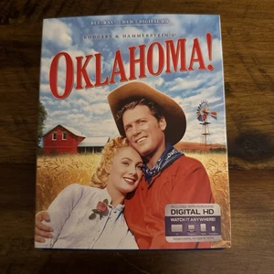 Oklahoma! (1955) Blu-ray + DVD. 4 Discs. Rodgers & Hammerstein w/ slipcover - Foto 1 di 7