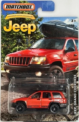 Brand new orange 2016 Matchbox Jeep 75th Anniversary Jeep Grand Cherokee - Image 1 of 4