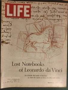 LIFE Magazine "The LOST NOTEBOOKS of Leonardo Da Vinci" Gov Romney March 3, 1967 - Imagen 1 de 4