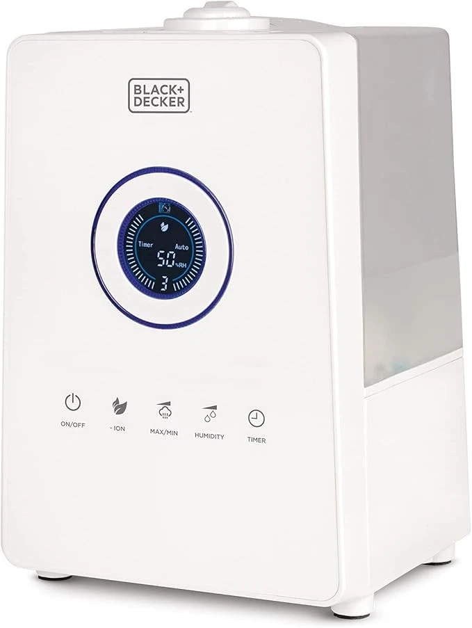 Humidificador ultrasónico con control remoto BLACK+DECKER BUHDR055 1,45 galones Foto 1 de 4