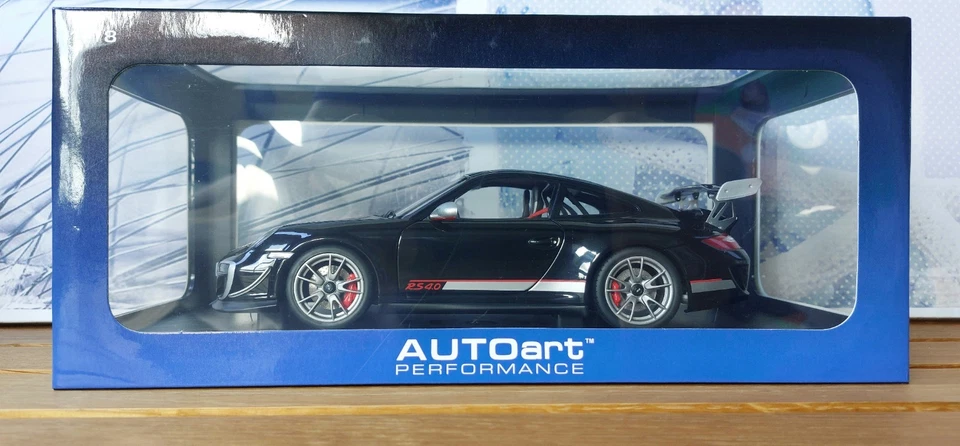 AUTOART 1:18 Ref. 78146 PORSCHE 911 (997) GT3 RS 4.0 (GLOSS BLACK) - Imagen 1 de 4
