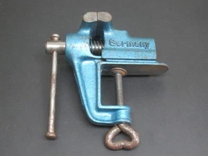 Vintage Clamp-on Bench Vise Germany - Imagen 1 de 3
