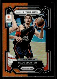 Tiago Splitter 2023-24 Panini Prizm Orange Black SP EuroLeague #79 - Picture 1 of 2
