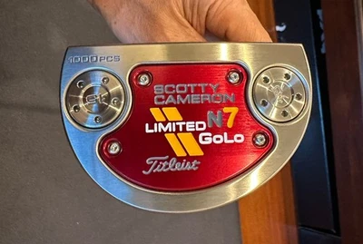 Empuñadura Scotty Cameron Tour Limited Golo N7 nueva nunca usada en plástico Foto 1 de 4