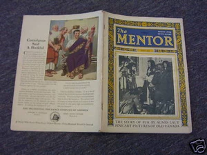 1923 MENTOR Magazine; Story of FUR; Old Canada Photos - Picture 1 of 2