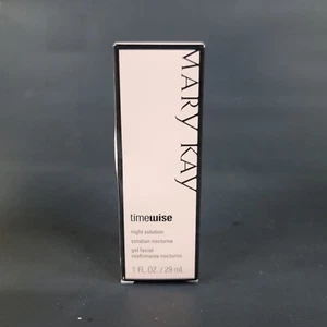 Three Mary Kay Timewise Solución Nocturna 1oz Piel Seca a Grasa 026919 Nuevo - Imagen 1 de 5