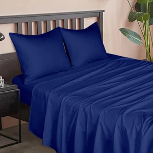 Bed Sheet Set 4-PC Egyptian Comfort 1800 Count Ultra Soft Deep Pocket - Picture 1 of 50