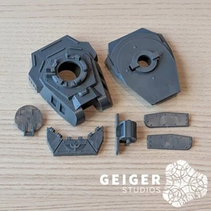 Warhammer 40k Astra Militarum Bits | Leman Russ | Demolisher Main Turret Set - Picture 1 of 1