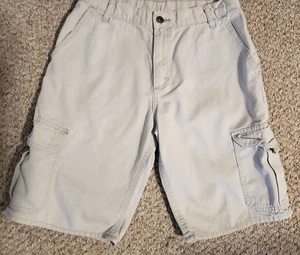 Wrangler Khaki Cargo Shorts Size 16 Boys - Picture 1 of 5