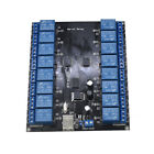 Quality 16 Channel 9-36V Usb Controlled Spdt Relay Module Opto-Isolated Board