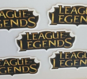 League of Legends DIE CUT STICKERS 10 PACK LOT FREE USA 🇺🇸 SHIPPING - Picture 1 of 12